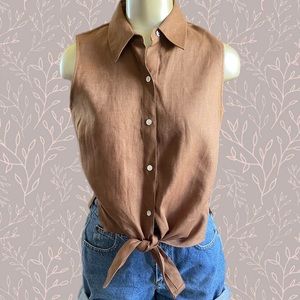 ⚠️LAST CHANCE!⚠️ 🗝️Vintage Linen Tank